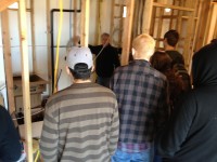 Walter, MRM Supervisor, discussing merits of new energy modeling sytems for NWHH