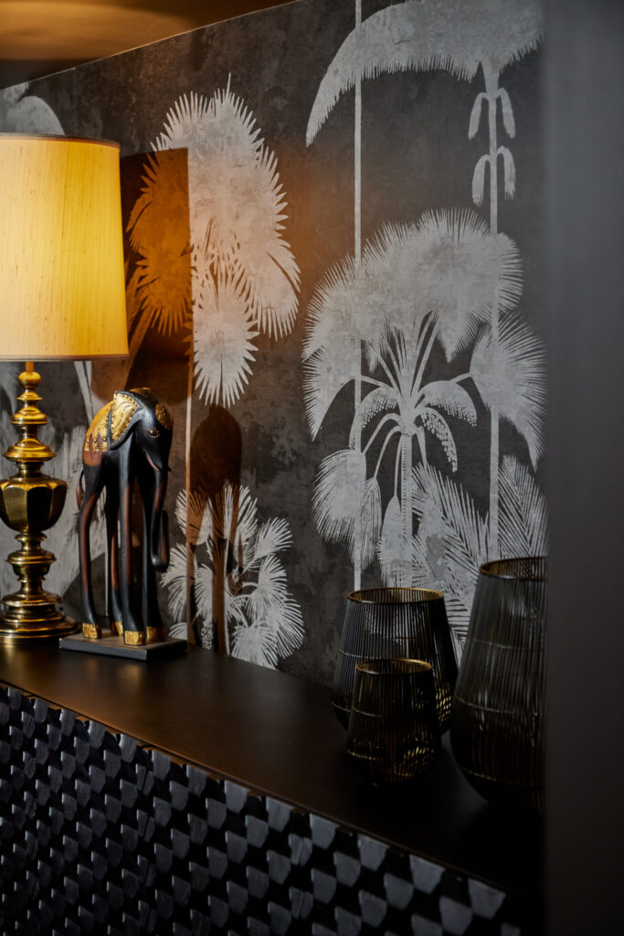 dark tropical wallpaper