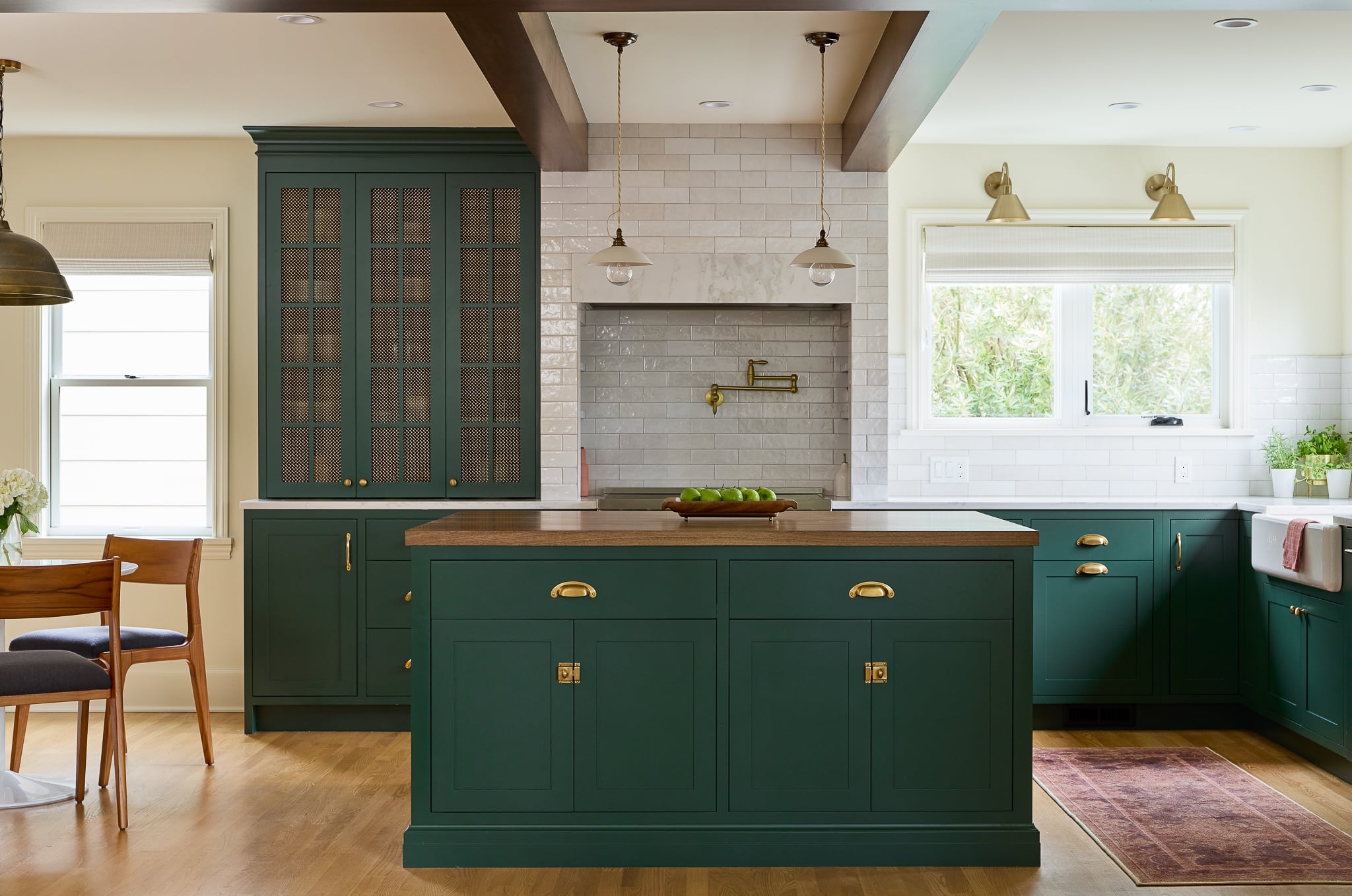 Green Kitchen Remodel